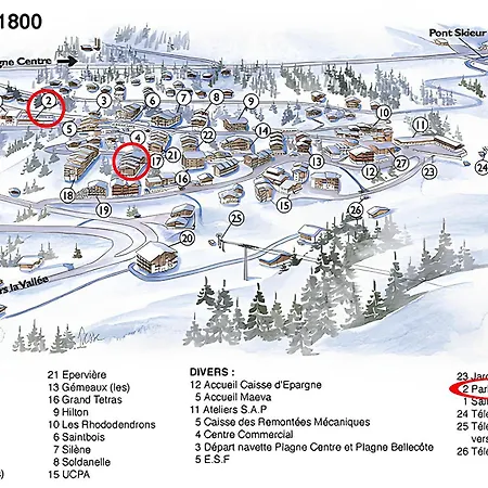 Digitale - 3 Pieces Pour 6 Personnes - Piscine, Sauna Et Parking Prive شقة *