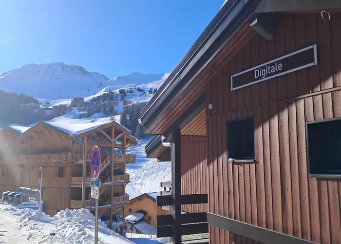 شقة Digitale - 3 Pieces Pour 6 Personnes - Piscine, Sauna Et Parking Prive لا بلاني