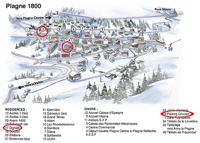 Digitale - 3 Pieces Pour 6 Personnes - Piscine, Sauna Et Parking Prive شقة *