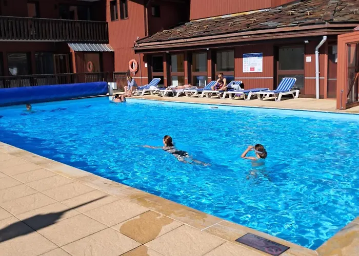 Digitale - 3 Pieces Pour 6 Personnes - Piscine, Sauna Et Parking Prive Апартаменты